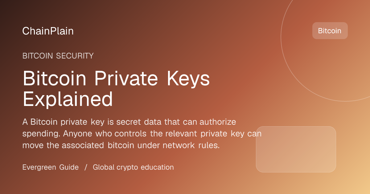 Bitcoin Private Keys Explained - Bitcoin Security guide from Bitcoin and Ethereum Hub