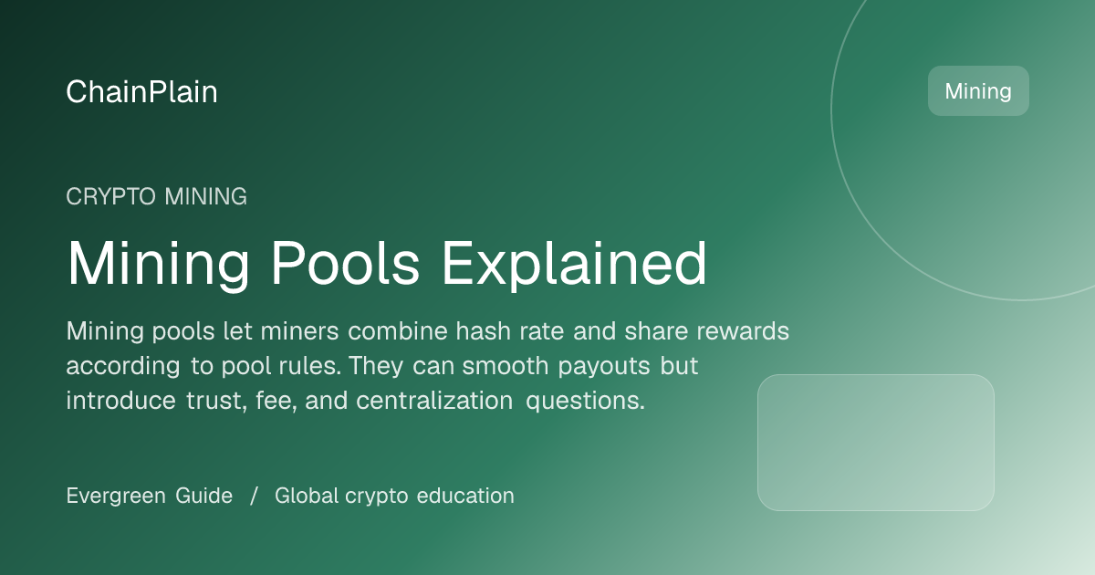 Mining Pools Explained - Crypto Mining guide from Bitcoin and Ethereum Hub