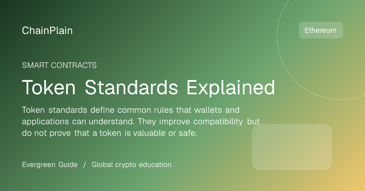 Token Standards Explained - Smart Contracts guide from Bitcoin and Ethereum Hub